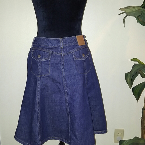 Isaac Mizrahi denim skirt - Picture 2 of 2